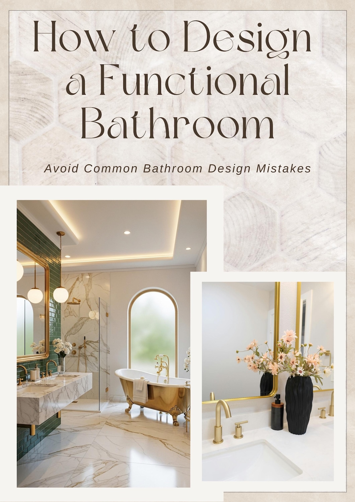 Bathroom Design Guide PDF, Bathroom Layout Planner, Planning Checklist ...