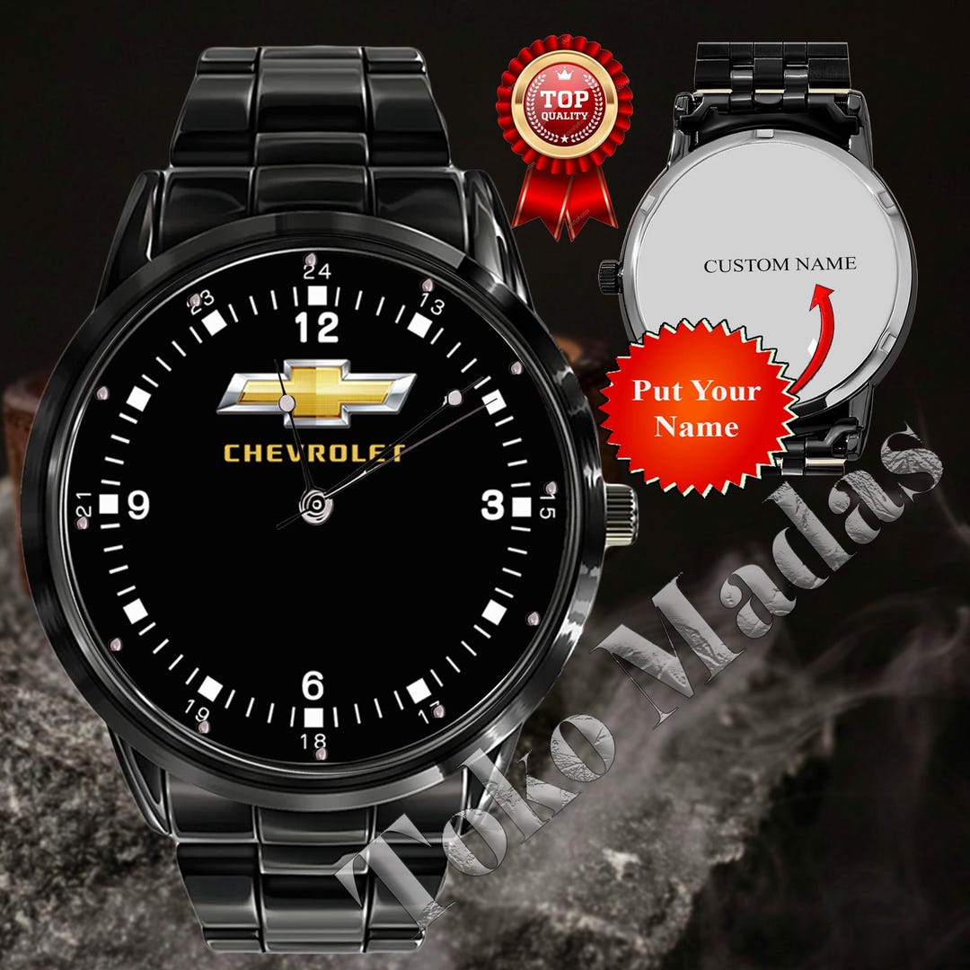 Trucks SUV Chevy Logo Wristwatch Metal Band Free Box - Etsy