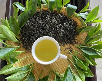 Thai Nguyen Green Tea 1000g, Loose Leaf, Natural Vietnamese Tea, Chemical-Free Highlands Beverage