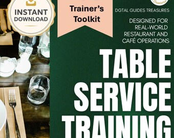 Table Service Training Toolkit: Restaurant and Cafe Staff, Tier 2 (Digital Download)