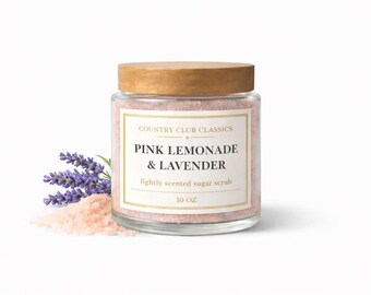Country Club Classics - Sunset Margarita Pink Himalayan Salt Scrub 10 oz by Jupiter Apothecary