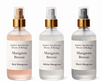 Native Florida Collection - Mangrove Breeze Botanical Sprays | Coastal Citrus Herbal Mists by Jupiter Apothecary.