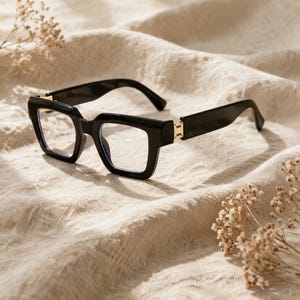 Gafas cuadradas extragrandes con filtro de luz azul, montura plana de moda, elegantes gafas de ordenador de acetato.