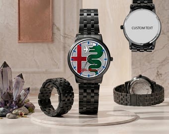 Orologio da polso Alfa Romeo, orologio automobilistico italiano - Regalo ideale