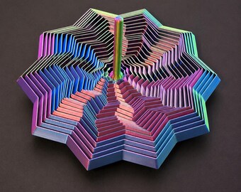 Hypnotischer Drehstern – Anti Stress Schreibtisch Spielzeug