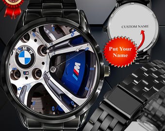 2012 BMW F10 M5 Blue Wheels Armbanduhr Metallfreie Box