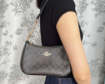 COACH 7757 トートバッグ レザー ビジネス Vintage Coach Black Leather Business Tote 7757 - Etsy