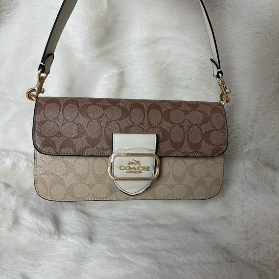 Colorblock Signature Pattern Mini Crossbody Bag - image 4