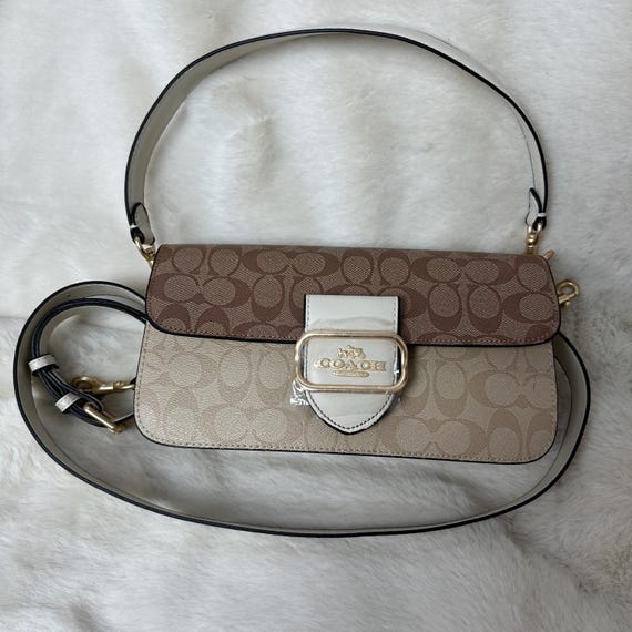 Colorblock Signature Pattern Mini Crossbody Bag - image 3