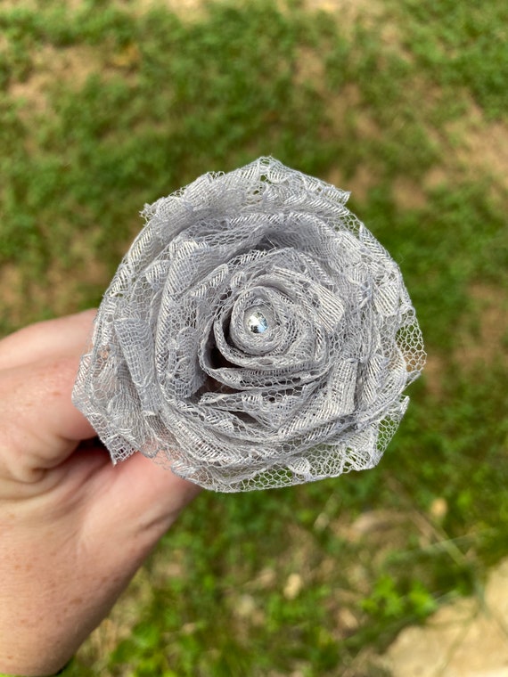Lace flower bouquet deals