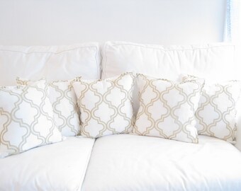 Black And White Decorative Pillows Bed Pillow Sets Pillow Etsy