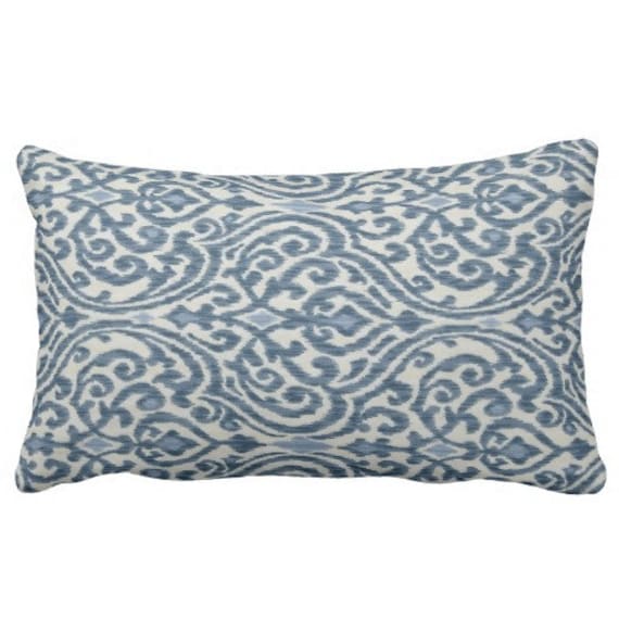 decorative blue pillow covers couch sofa pillows for living Etsy