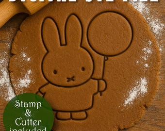 Miffy with baloon STL-file