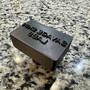 Craft Soap Stamp or pottery stamp tool custom options!