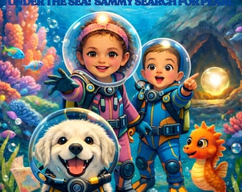 Hela y Max - Bajo el mar: Sammy busca a Pearl / Historia STEM para niños (a partir de 3 años)