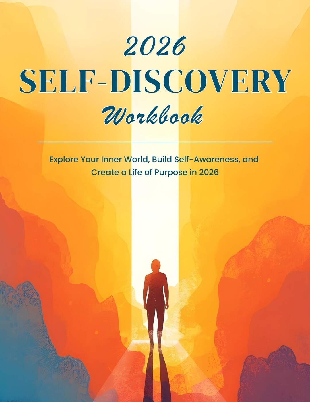 2026 Self-discovery Workbook | Self Care & Mental Health Journal ...
