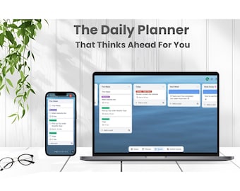 Trello Daily  Planner | Visual Task Management System | Monthly-Weekly-Daily-Overdue To-Do Lists & Optional Automation -Guide Included