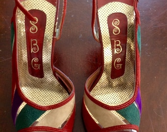 Vintage SBG Suede Shoes! Great condition! Sz 7-7.5