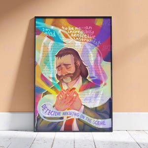 Harry Du Bois - Disco Elysium Poster 12"x18"