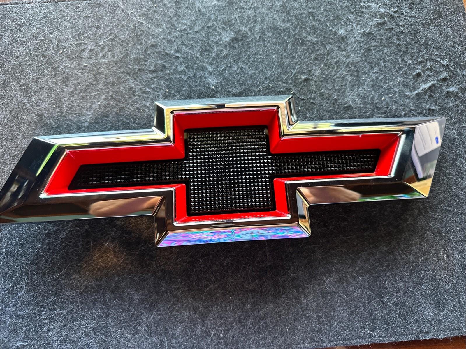 Gloss Black Door & Fender Emblem Badge Nameplate For Chevrolet Silverado 2500HD – Pair