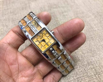 Alviero Martini 1A Classe Bali Geo Map Watch NWT Nice watch with leather strap Geo Classic | Alviero Martini  main image 3