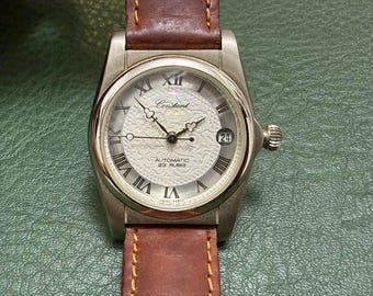 Reloj automático CONSTANT Bubble Back de 23 rubíes, prácticamente nuevo, de 31 mm.