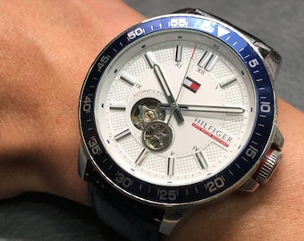 Jumbo Tommy Hilfiger TH.245.1.27.1628 Automatic Mechanical Mens Mechanical Watch 46mm