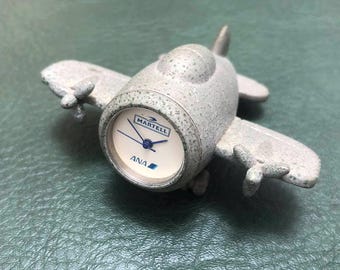 Reloj de sobremesa de cuarzo conmemorativo de Martell x ANA Airlines.