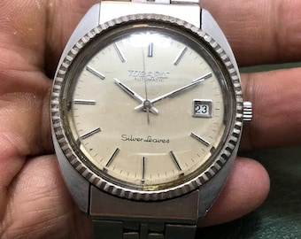 80's Swiss Tugaris 2783 Automatic Mens watch 35mm