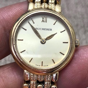 BUCHERER ブヘラ クォーツ メンズ腕時計 Bucherer quartz - Etsy 日本