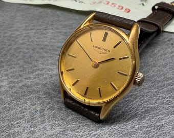 Vintage Longines Gold-Filled Manual Wind Ladies Watch – Original Receipt Included