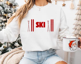 Sudadera con gráfico de esquí / Suéter de esquí / Sudadera après-ski