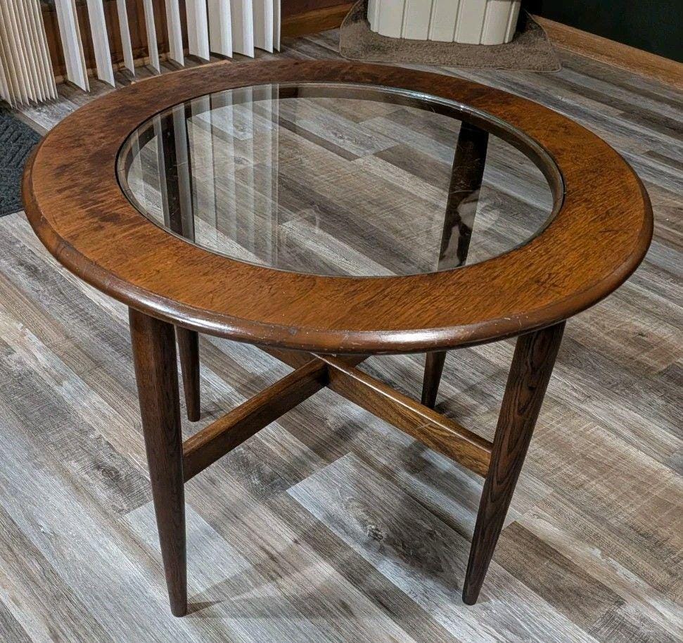 美品！LANE FURNITURE レーンファニチャー 60'sヴィンテージ ヴィンテージ Lane(レーン) トライアングルレッグ コーヒーテーブル