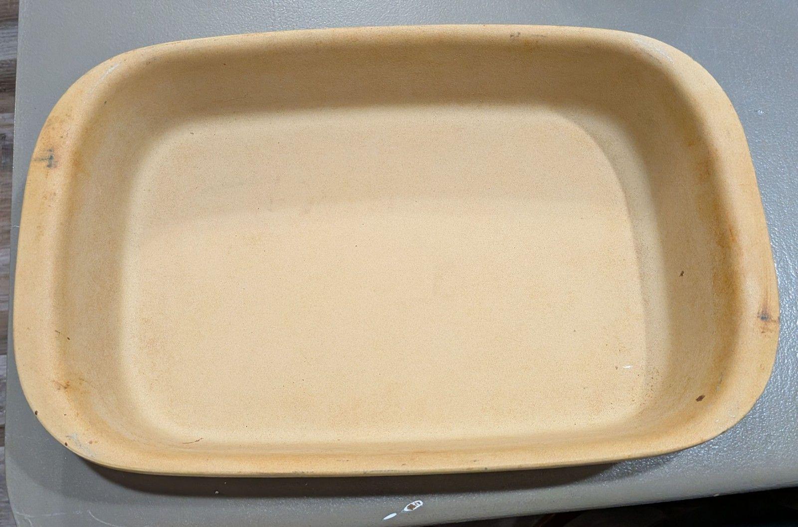 2005 eingestellter Pampered Chef Familienerbe-Steingut-rechteckiger Baker