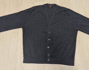 Vintage 1960s Arnold Palmer Alpaca Wool Cardigan, Robert Bruce