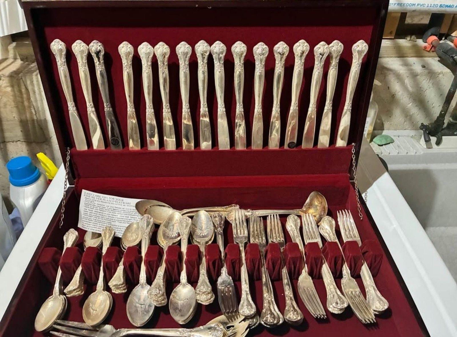 Godinger Baroque Silverware - Etsy
