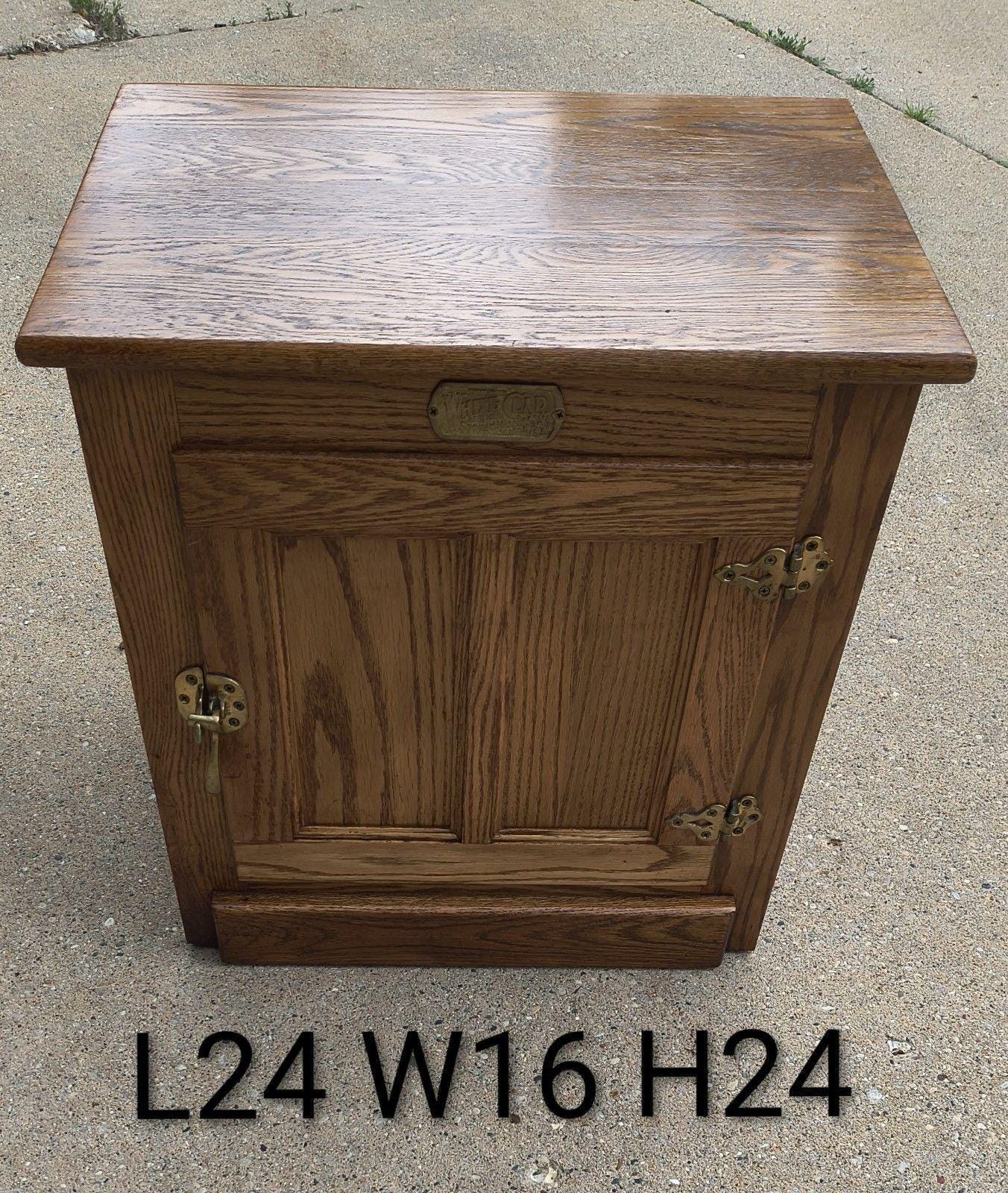 Vintage Oak Ice Boxes - Etsy