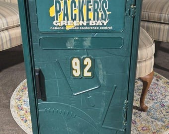 Vintage 1990s Suncast Green Bay Packers 4 Foot Plastic Locker