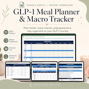 Glp1 Tracker Spreadsheet - Etsy