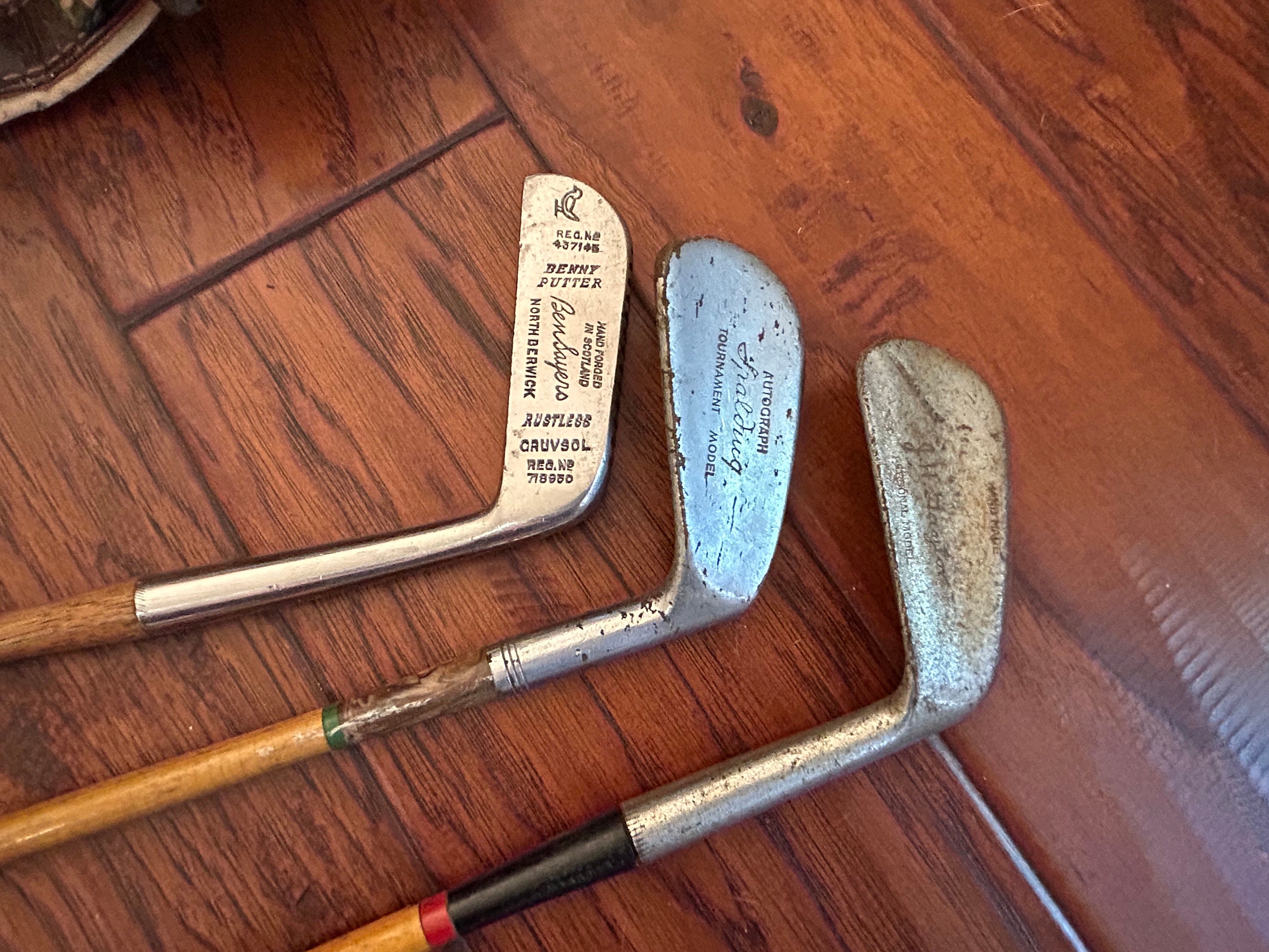 Golf Par bag Atlantic BEN SAYERS Hickory Shaft “BENNY” Putter 
