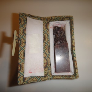 Chinese Carved Soapstone Ink Stamp Chop Seal Foo Dog Lion Stone