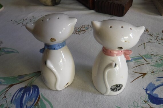 Holt Howard Cat Salt and Pepper Shakers 1958 - Etsy