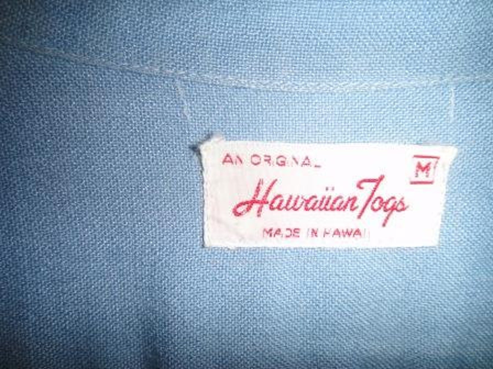 Vintage Hawaiian Togs an Original Aloha Shirt Size M Made in Hawaii ...