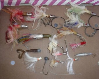 Fishing Lure collectibles 洋書 アンティーク ルアー Fishing Lures Vintage Japan Barracuda Metal/lead Heads Glass