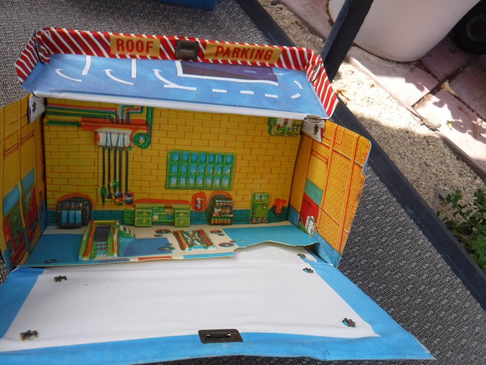 1966 Matchbox Garage Service Station Sears Automotive Center & Etsy