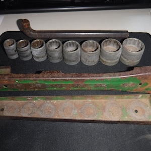 Hex socket set w/ original case