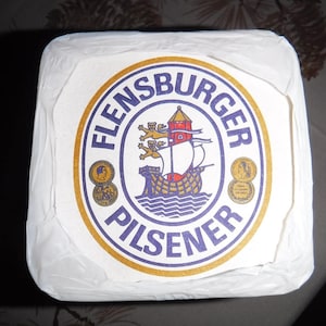 FLENSBURGER Brauerei Pilsener, Flensburg, GERMANY coasters lot of 100