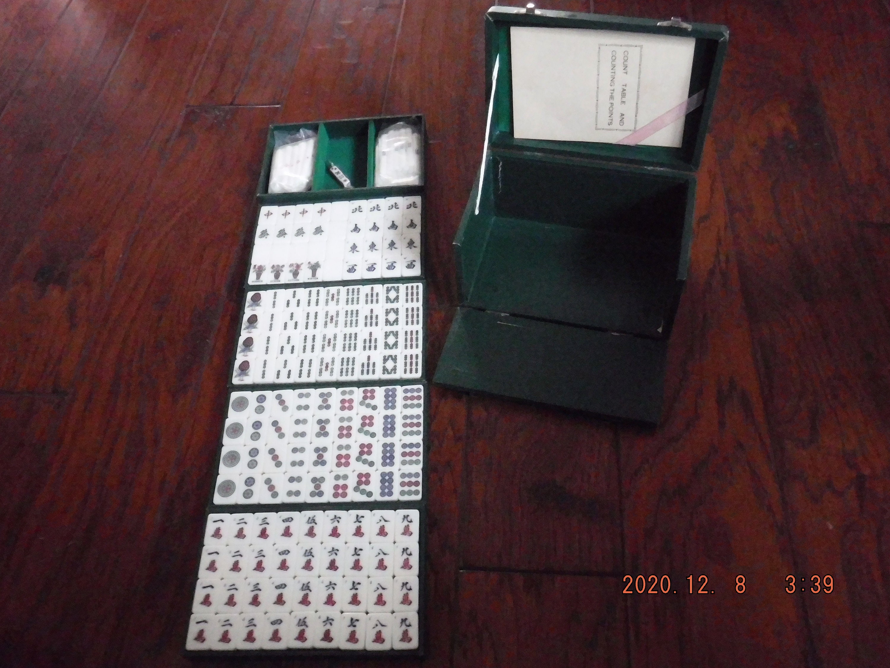 M5 Mahjong Game Old Japanese Riichi Mahjong Full Set-144 