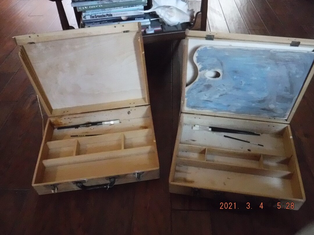 Artist Boxes for Art Supplies Drawing Painting Calligraphy X 2 - Etsy