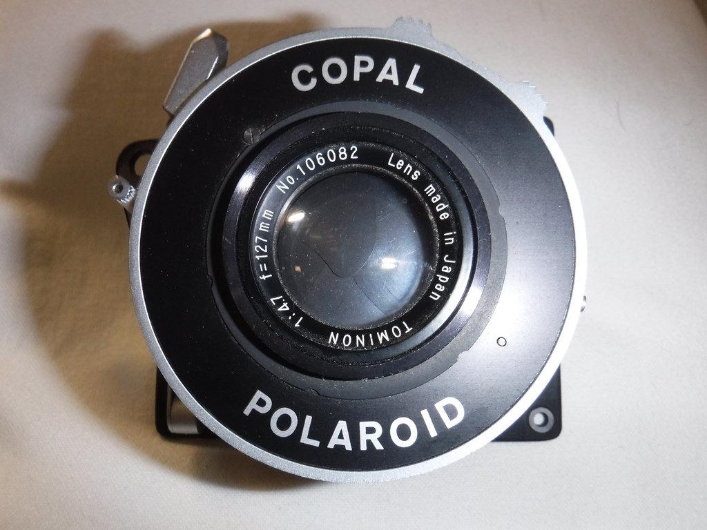 最大F90 Polaroid YASHINON 127mm f4.7 TOMINON 127mm F4.7 F=127mm Lens With Polaroid #88-18 5